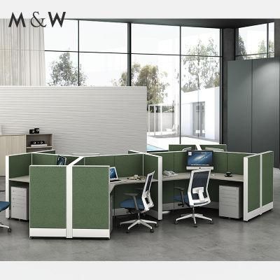 Wholesale Workstation Wooden Used Partition Manufacturer Table Standard Desk Staff Office Furniture