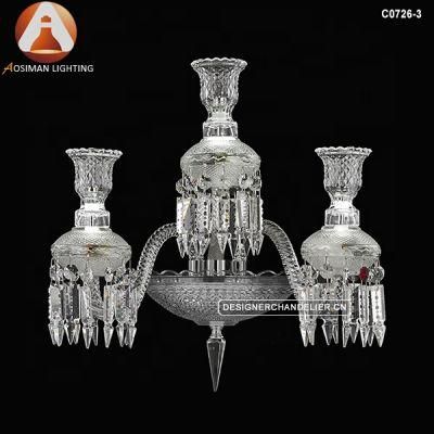 LED Crystal Wall Sconce