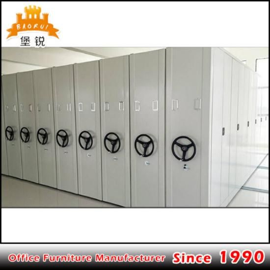 Steel Mobile Shelving Compactor Modern Steel Storage Cabinet Filing Cabinet for Office School