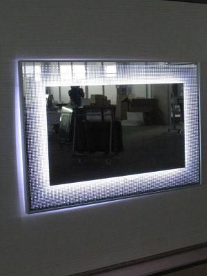 LED Lighted Bathroom Mirror with Shaver Socket