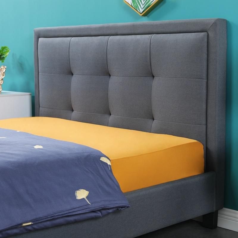 Modern Italian Design Luxury Bedroom Madern Upholstered Bed Queen Set for Children