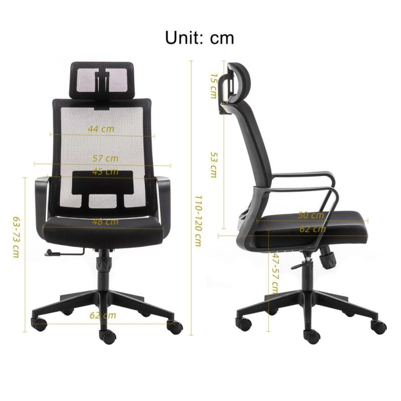 Hight Quality Customize Modern Ergonomic Back Full Mesh Office Chairs Chaise De Bureau Ergonomically Designed Office Furniture