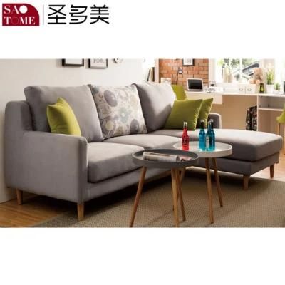 Sectional Velvet Upholstered Sofa 3 Seat Sofa