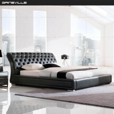Modern Design Wholesale Pull Point Headboard Super King Size Double Bed Gc1621