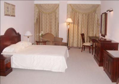 Professional Customization 5 Star Modern Solid Wood Hotel Bedroom Furniture (GL-002)