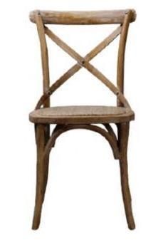 Antique Classic X Back Chair Cross Back Chair with Cushion Crossback Chair with Rattan Seat