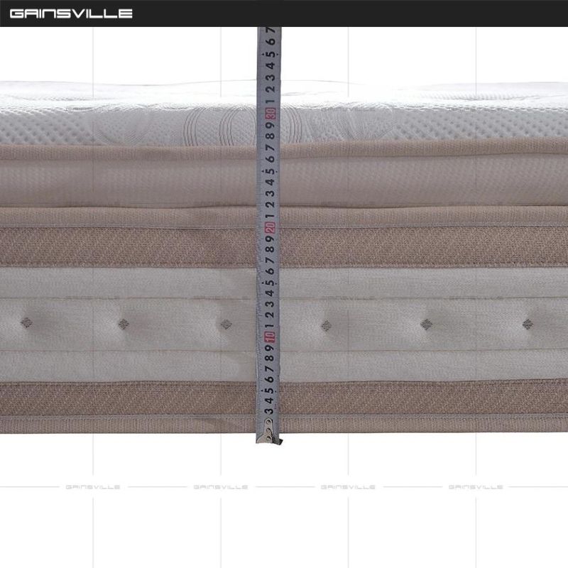 Home Furniture Set Bedroom Set Comfortable Spring Foam Bed Mattress Gsv606