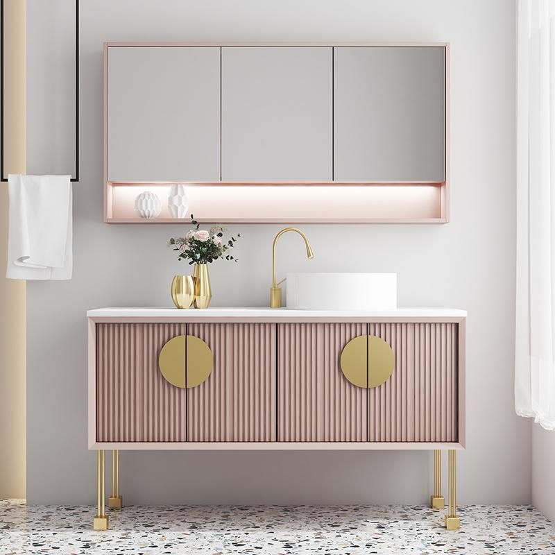 Nordic Light Luxury Washstand Melamine Bathroom Cabinet