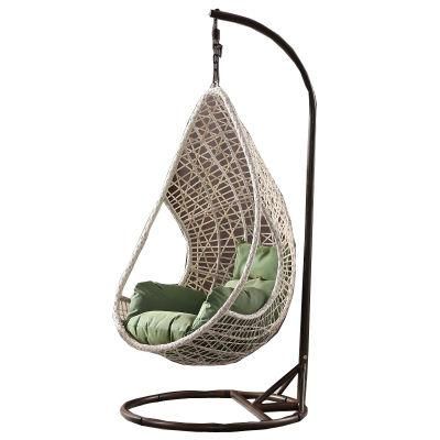 Modern Design Outdoor Hanging Basket Rattan Wicker Swing Chair Garden Egg Swinging Chairs