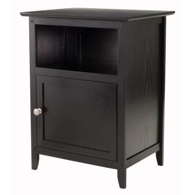 Winsome Wood Henry Decorative Table, Black