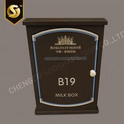 Customized Milk Box Letterbox Mailbox Metal Welding Steel Box