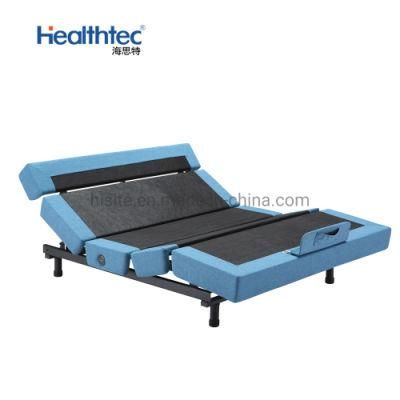 Adjustable Bed Frame and Memory Foam Mattress Electric Modern Home Folding Furniture Bedroom Sets