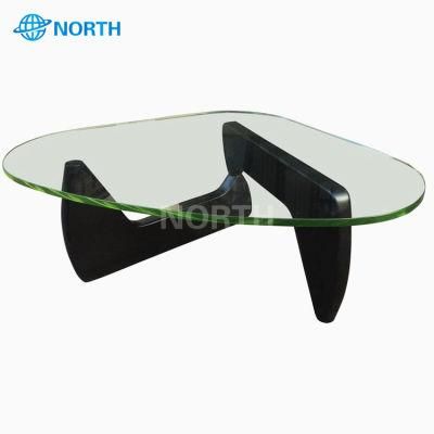 Polished Edge Safe Tempered Glass Table