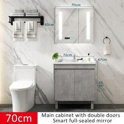 Customizable Luxury Modern Bathroom Mirror Cabinet Combination Bbathroom Vanities