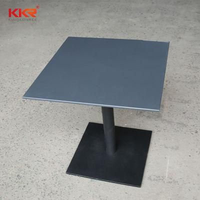 Colorful Table Top Acrylic Stone Dining Coffee Tables