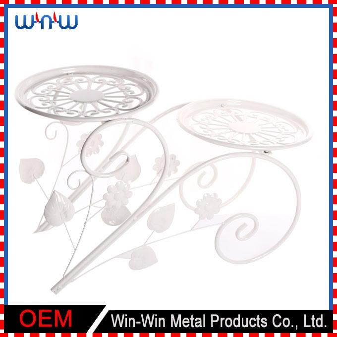 Custom Pot Stand Modern Home Decoration Living Room Wrought Iron Flower Stand for Wedding