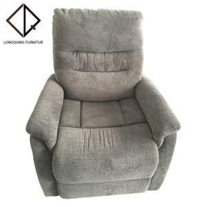 Design Gray Coral Velvet Lounge Chair Living Room Furniture