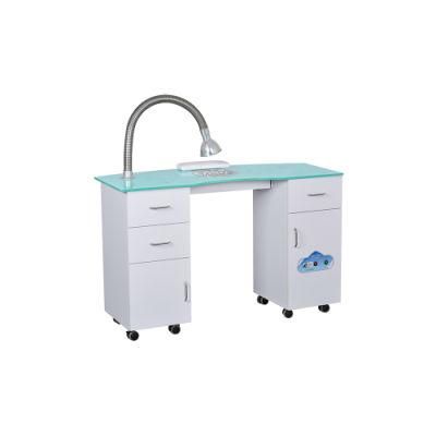 Modern White Nail Salon Manicure Table for Sale