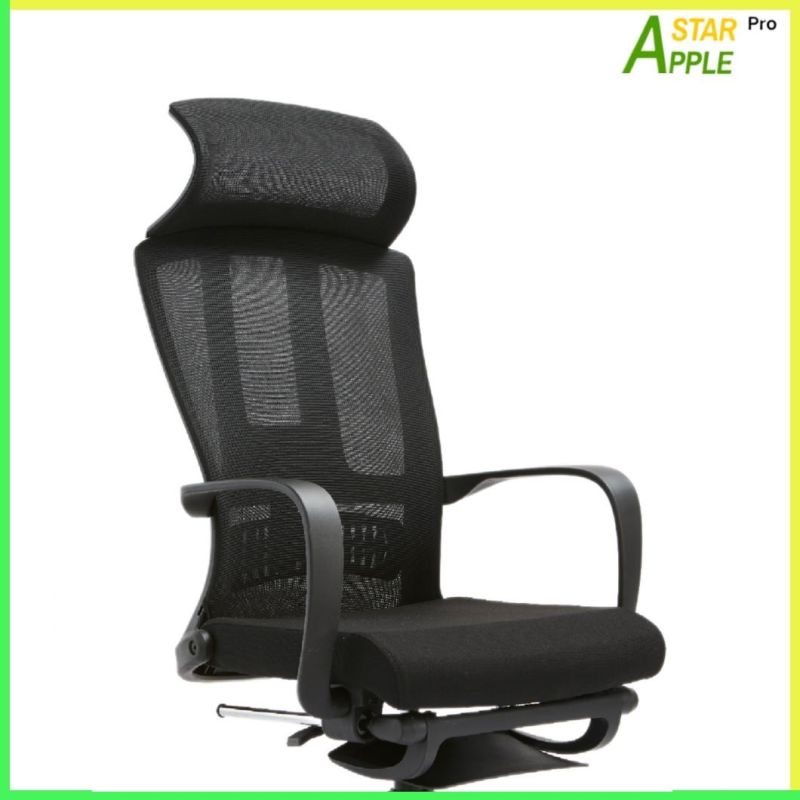 Home Furniture Office Boss Plastic Folding Chair with Footrest Support