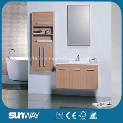 Modern Design Solid Wood Bathroom Furniture Sw-Wd0046W