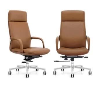 Genuine Leather Office Chair Boss CEO Leather Ergonomic Leather Office Chairs