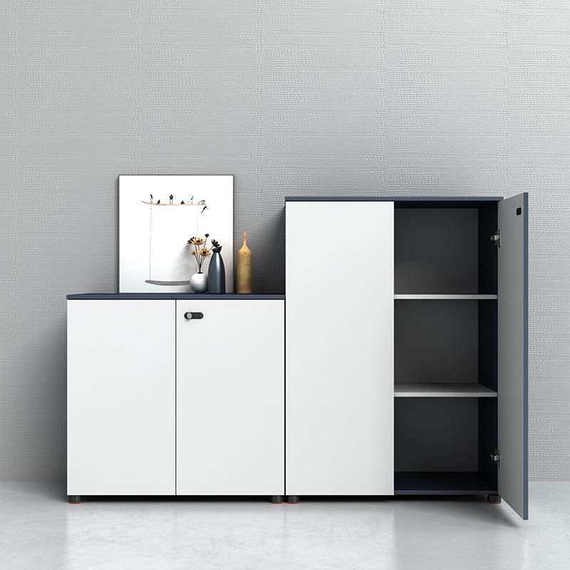 Melamine Two Doors Modern Office File Cabinet with Lock