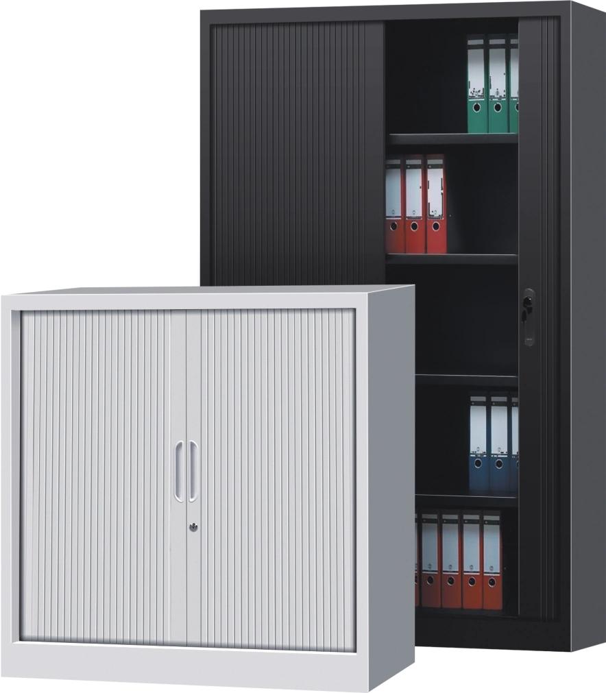 Modern Design Tambour Shutter Door Wardrobe Cabinet PVC Cabinets Roller Shutter Door Storage Cabinet