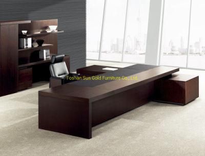 Modern Contemporary Brown Office Furniture Modern Office Desk (SZ-ODR338)