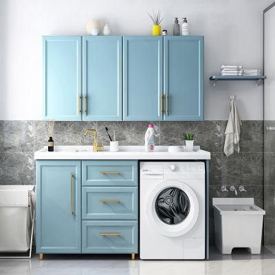 Aluminum Bathroom Washing Machine Combination Cabinet