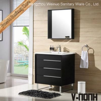 Modern Solid Wood USA Style Furniture for Bathroom Storage