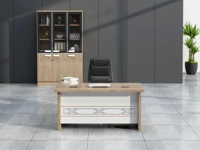 Modern Boss Office Table Wooden Executive Office L Shape Desk Office Furniture