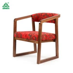 Beech Solid Wood Leg with Fabric Chair