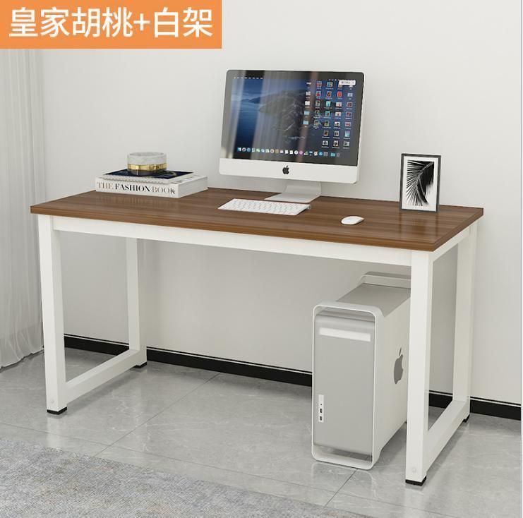 Steel Wood Computer Desk Household Simple Thickened Desktop Office Conference Table Desk