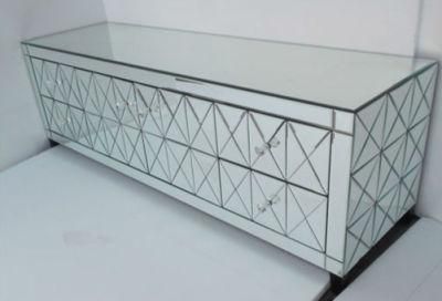 New Design Sliver TV Stand Mirrored Furniture for Living Room