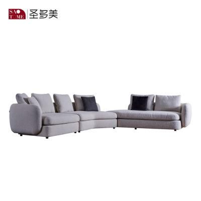Living Room Furniture New Fashion L Shaped Sofa Set