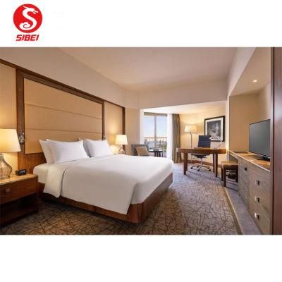 Chinese Hotel Indoor Room Furniture, Guest House Home Furniture, Bedroom Set, Wood Hotel Lobby Furniture
