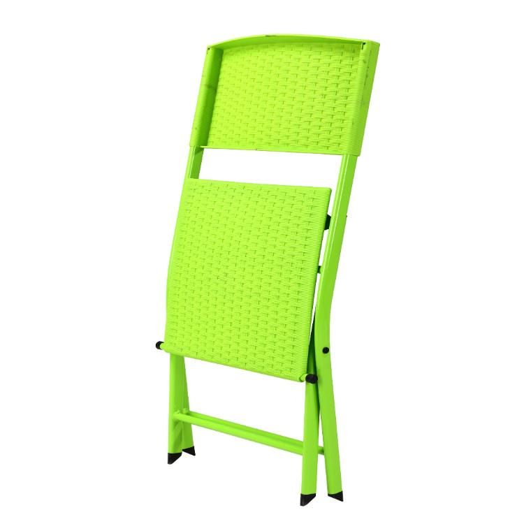 Cheap Colorful Modern Convenient White Plastic Folding Table and Chair