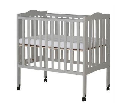 Hot-Selling Wood Folding Portable Mini Baby Crib Furniture