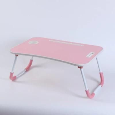 Workstation Sit Stand Laptop Table with Foldable Legs for Bed