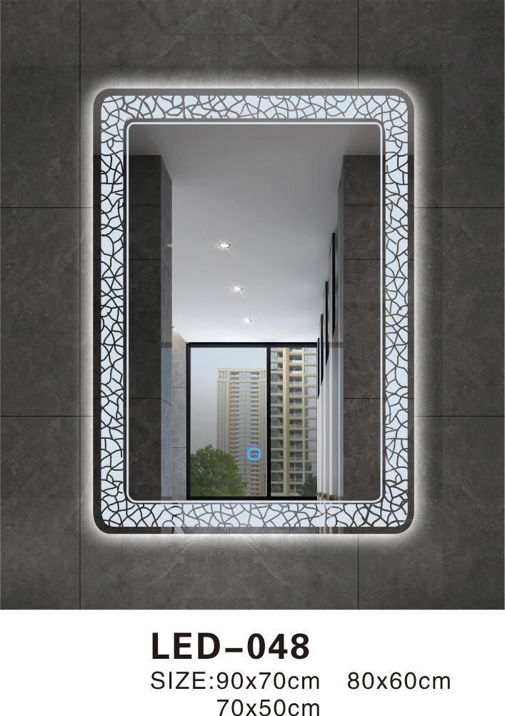 Wall Mounted Bathroom LED Lighted Mirror