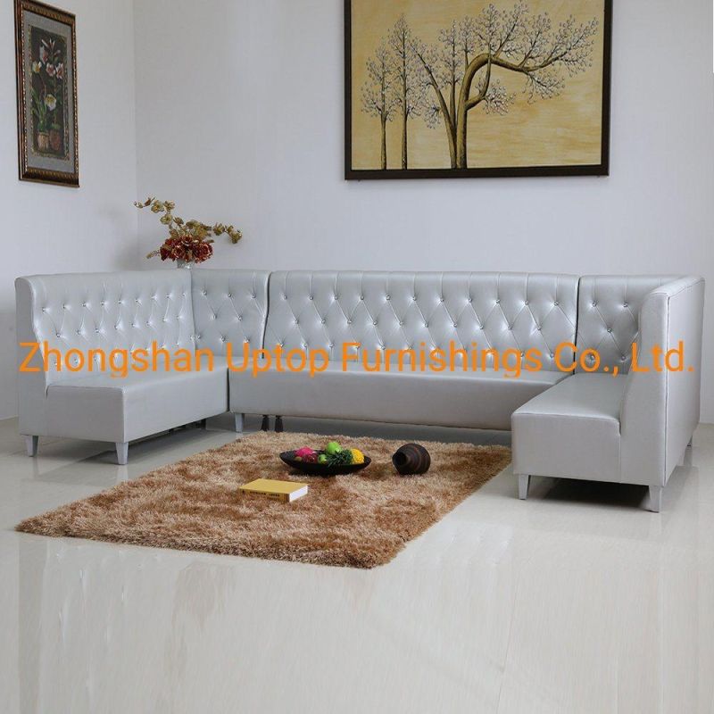 Hotel Leisure Sofa Hotel Furniture Modern Furniture European Sofa Booth Cafe Booth Waiting Booths Bar Club Sofa (SP-KS369)