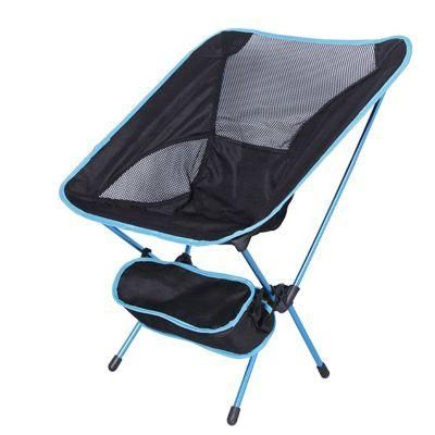 Portable Compact Ultralight Folding Beach Hiking Backpacking Moon Leisure Chair