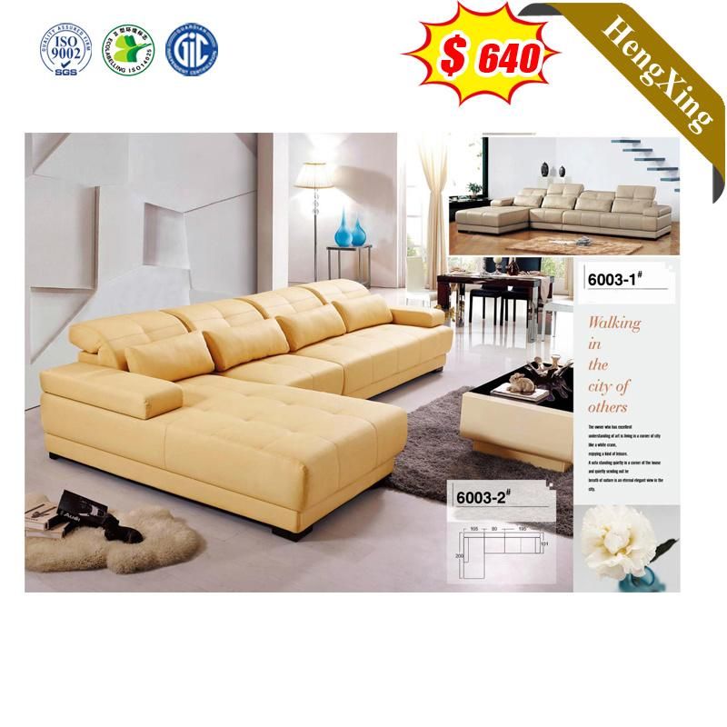 Antique Classical Modern Home Living Room L Shape Sectional Chaise Lounge Corner Recliner Sofa Leather Sofa Furniture 