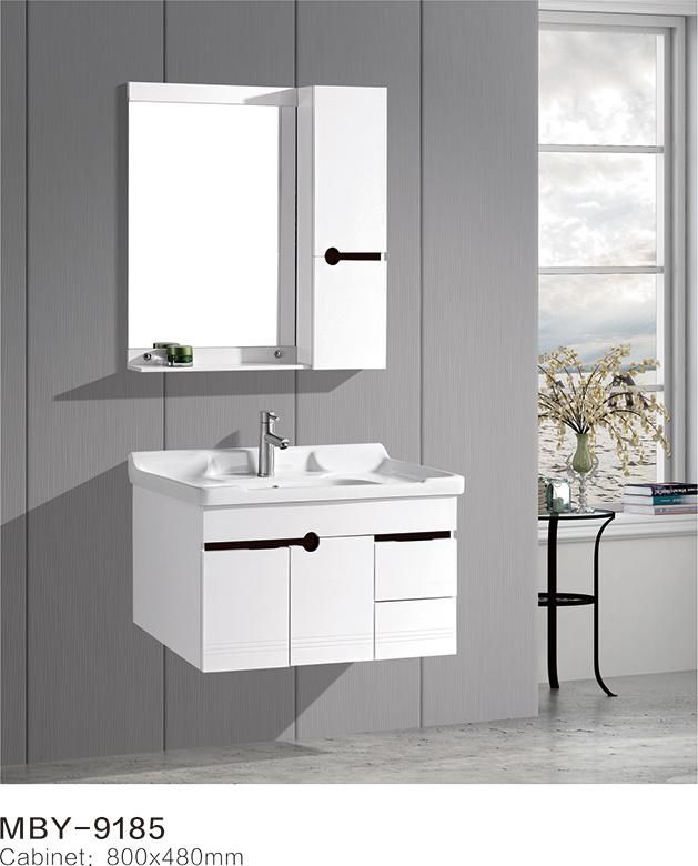 New Design Toilet Sink Combo Wash PVC Bathroom Side Cabinet