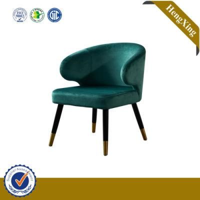 Modern Green Color Velvet Fabric Nordic Design Home Furniture Sofa Chairs Office Dining Lounge Chair
