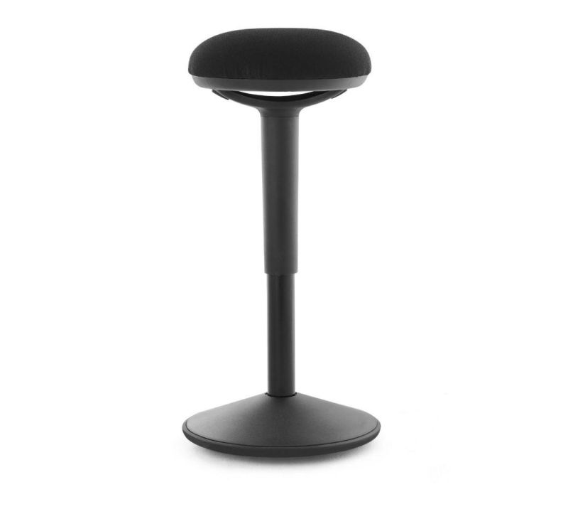 Active Sitting Adjustable Ergonomic Plastic Bottom Backless Swivel Bar Wobble Chair for Office