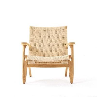 China Wholesale Modern Style Solid Wood Chair with Handle