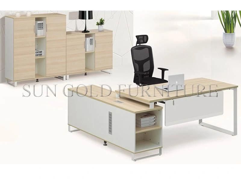 Popular Wooden Tables Cheap Price Office Big Lots Computer Desk (SZ-OD346)