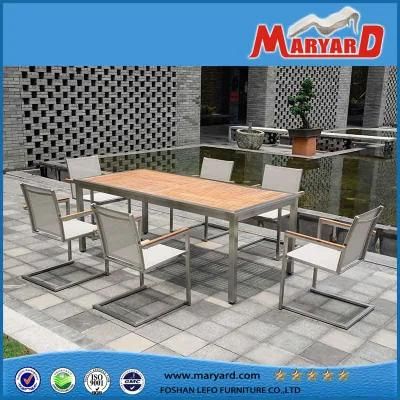 Good Quality Aluminum with Wicker Bistro Table Armchairs Modern Outdoor Garden Patio Bar Furniture