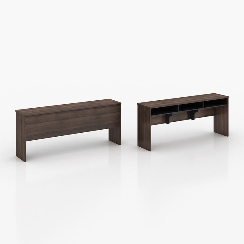 Custom Luxury Office Depot Modern Executive L Shape Wooden Furniture Wood Podium